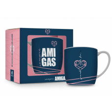 CANECA PORCELANA 360ML - AMIGAS SEMPRE